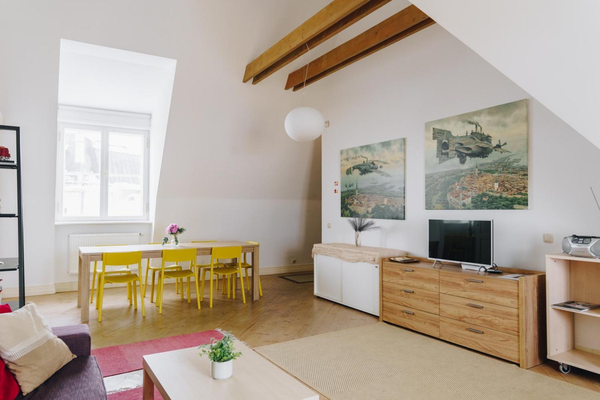 Dream Stay - Art Gallery Family Apartment With 2 Bathrooms Reval Exterior foto